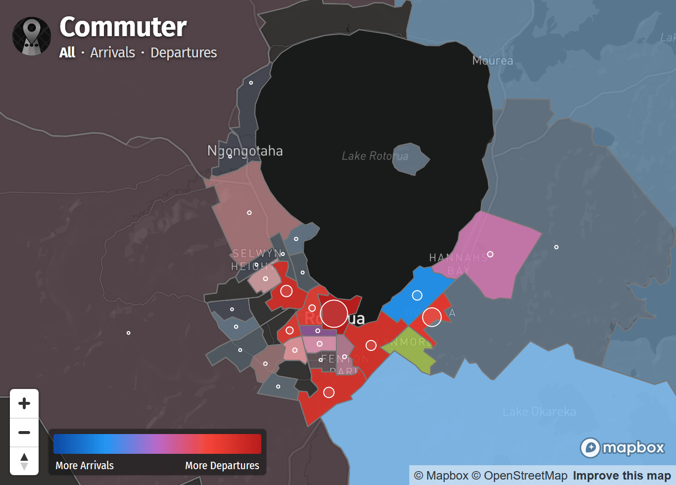 Waka Commuter Map View